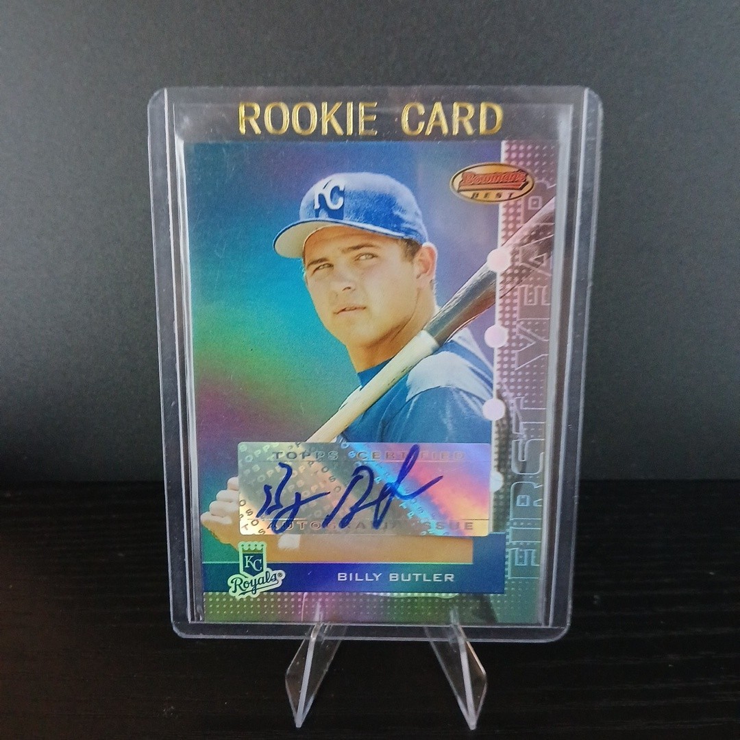 2005 Bowman's Best - Billy Butler #103 /974 (AU, RC)
