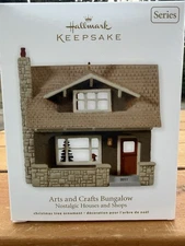 Hallmark Keepsake 2011 Arts & Crafts Bungalow Ornament Nostalgic Houses Series