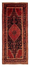 4'10" x 11'6" Vintage Hand-knotted Runner Rug Traditional Oriental Wool Carpet