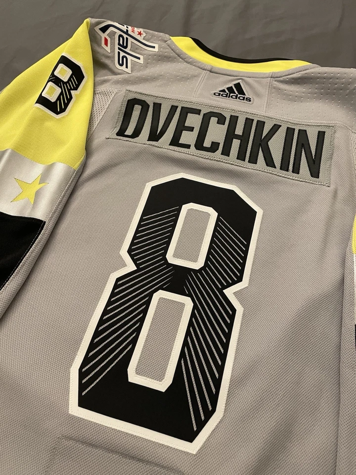 Camiseta auténtica Alex Ovechkin 2018 NHL ALL-STAR METRO DIVISION NUEVA CON ETIQUETAS TALLA 46 Foto 4 de 4