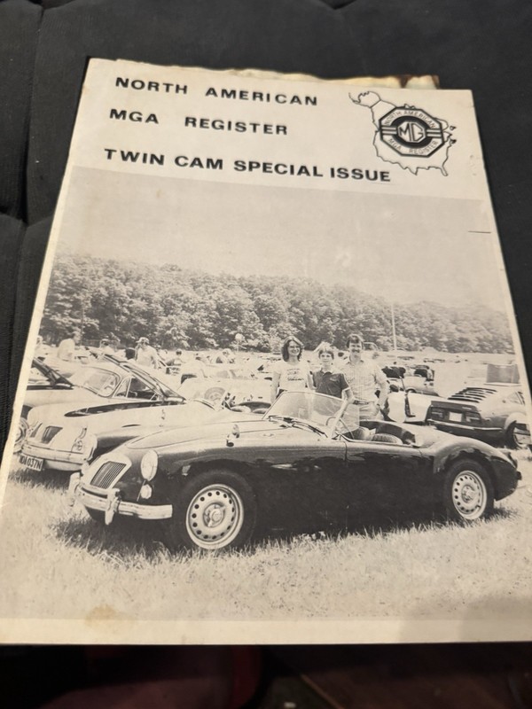 4 MGA Twin Cam Brochure, Maintenance Service Memorandum  British 