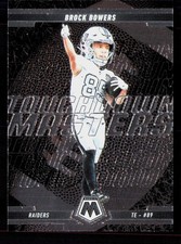 Brock Bowers 2025 Panini Mosaic Touchdown Masters #2 Las Vegas Raiders