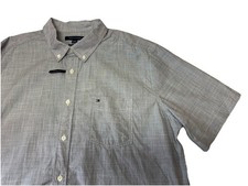 Tommy Hilfiger Men's Classic Fit Short Sleeve Button Up Polo Shirt - Size: XL