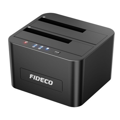 External Hard Drive Docking Station, Hard Drive Dock for 2.5 and 3.5 inch SAT...