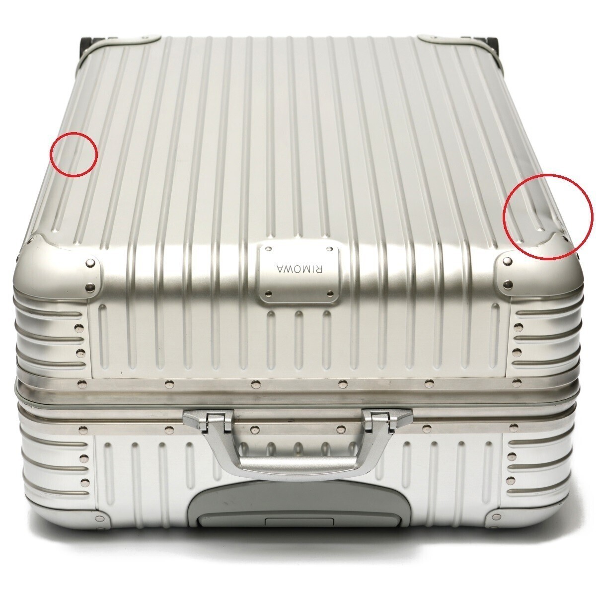 【タミオ様】RIMOWA ORIGINAL Check-In L 86L Rimowa Original Check-In L 86L Silver 4-wheels Carry Case