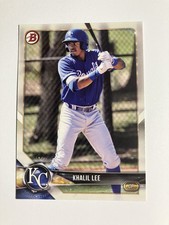 Khalil Lee 2018 Bowman Prospects #BP116 Kansas City Royals