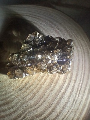     ''Rare''Herkimer       Black Druze  Specimen  Mined In NY   