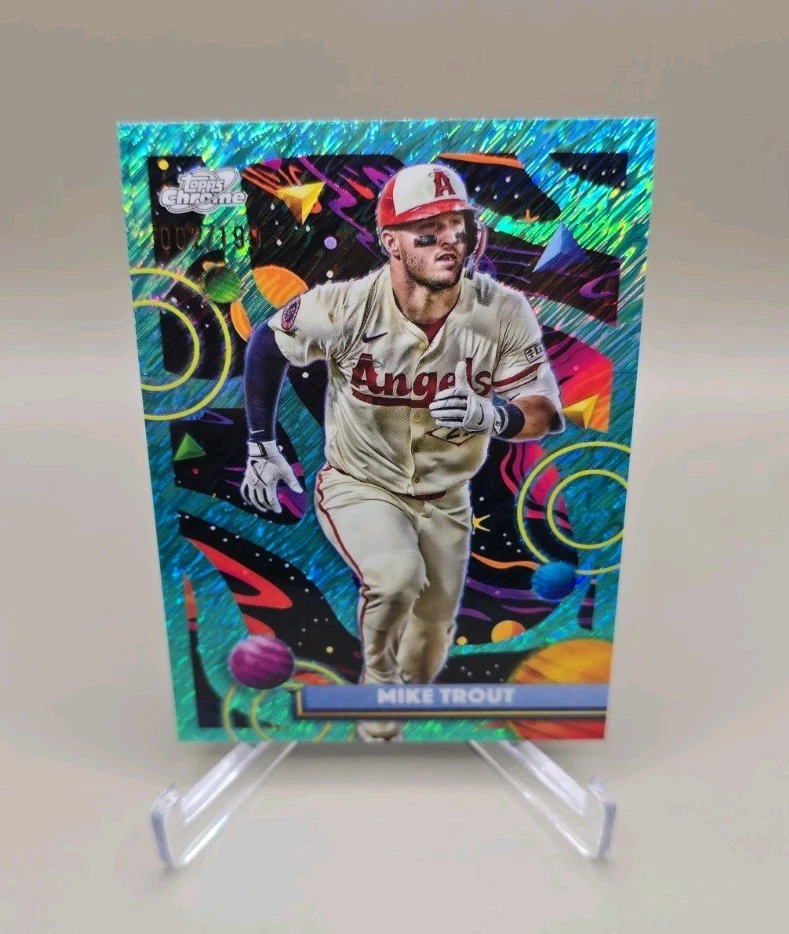Topps Mike Trout Serial Numbered Baseball Sports Trading Card