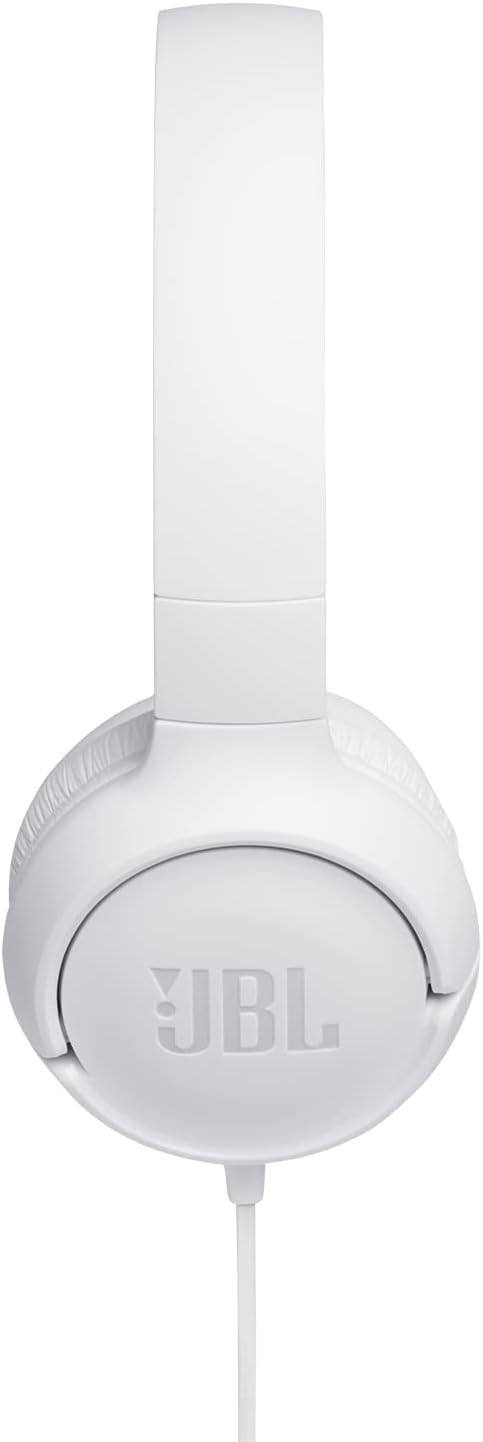 JBL Tune 500 On-Ear Lightweight Foldable Headphones with Pure Bass Sound (Wired)