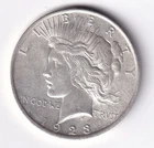 1923 Peace Silver Dollar $1 Coin 90% Silver n.12
