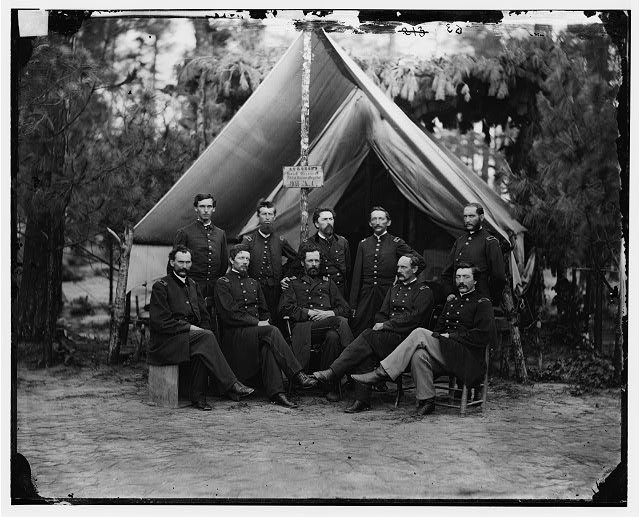 Surgeons,3d Division 9th Army Corps,United States Civil War,Petersburg,VA,1864