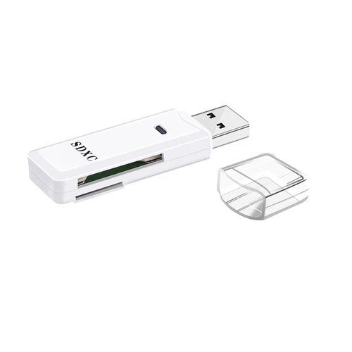 2 in 1 USB 3.0  TF Card Reader High Speed Data Transmission  to 5Gbps4697