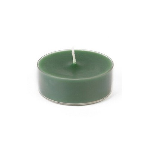 Light Candles Green Color 0.7 Oz 12 Count