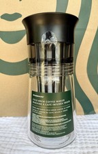 Brand New Starbucks Cold Brew Coffee Maker Machine 24 Oz Glass