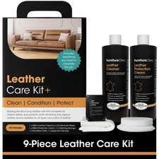 Leather Care Kit Large Cleaning Protection All Colors Types Furniture Clinic
