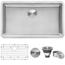 Ruvati 31-inch Undermount Kitchen Sink - 16 Gauge  - RVM5931