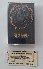 Rare Steve Jones, Mick Ronson, Ian Hunter Sex Pistols Bowie Concert Ticket Punk