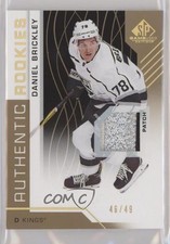 2018 SP Game Used Gold Spectrum Premium Material 46/49 Daniel Brickley #104 5vt