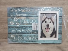 Family Dog Remembrance Photo Frame