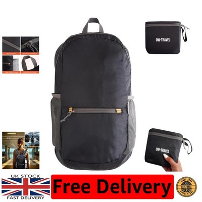 Ultraleichter 20L Faltbarer Rucksack - Perfekt für Tagesausflüge & Reisen