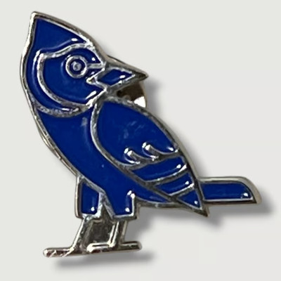 Bluebird or Blue Jay Bird Lapel Vest Hat Pin C3
