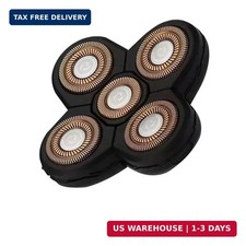 3PCS Head Shaver for Freebird Replacement Blades, 5 Cutter Floating Head Waterpr
