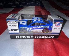 2025 Denny Hamlin #11 Progressive Martinsville Win NASCAR Diecast 1:64