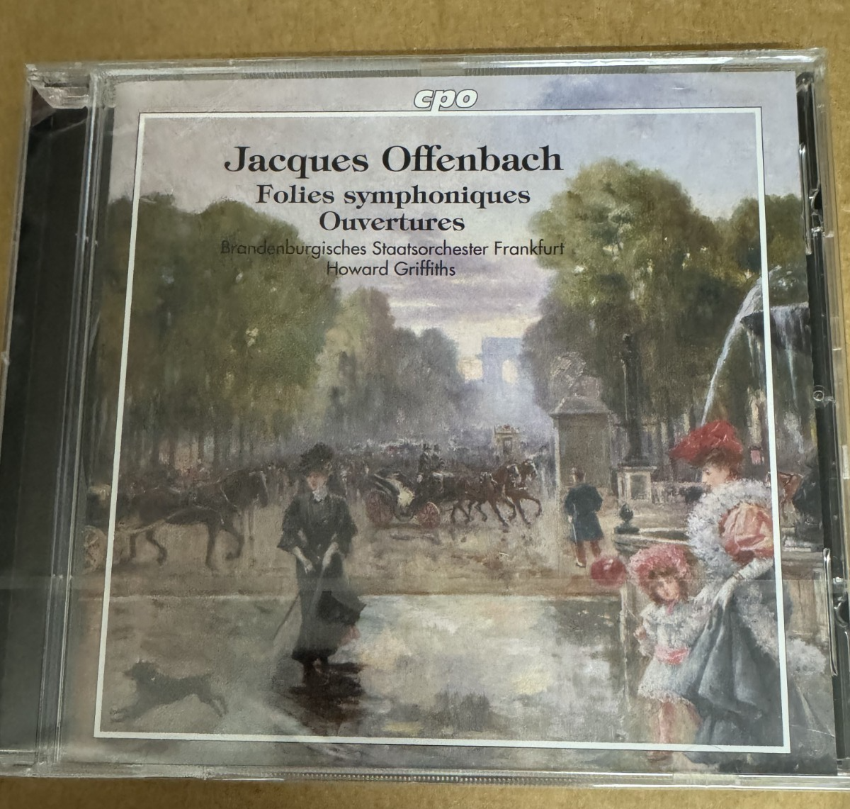 Jacques Offenbach: Folies symphoniques, Ouvertures Howard Griffiths NEW CD