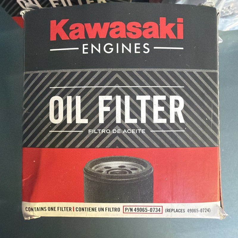2 Brand New Kawasaki Oil Filter 49964-0734