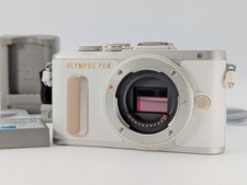 Olympus PEN E-PL8 16.1MP Mirrorless Digital Camera White MINT 2041 Shots 2158