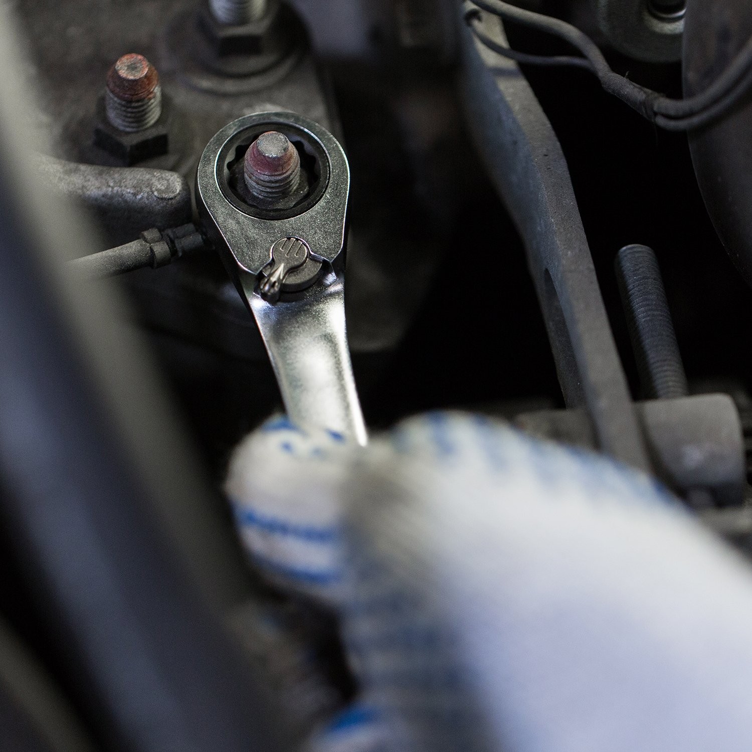 6X NEW Flex-Head Double Box End Ratcheting Wrenches Extra Long Metric Universal