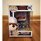 Funko Pop! Dustin & Dart #593 Hot Topic Exclusive - Opened w/ Box