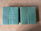 Vintage Frankoma Rectangular Pottery Vases