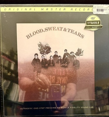 PRICE DROP  . Blood Sweat & Tears MFSL One Step 45-RPM Audiophile LP NEW SEALED