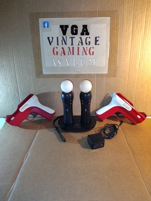 Sony PlayStation Move Motion Controllers for PS3  PS4 & VR With Guns CECH-ZCM2U 