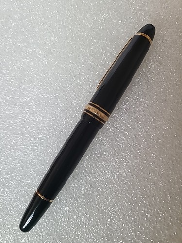 Penna stilografica Montblanc Legrand 146, con pennino OM oro, buone condizioni con scatola + - Foto 4 di 24