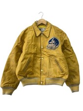 Giacca stadio AVIREX anni 80 made in USA S pelle YLW