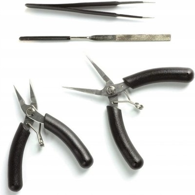 Expert Tool Kit   Metal-Time   Werkzeugset   Feile, Zange, Pinzette