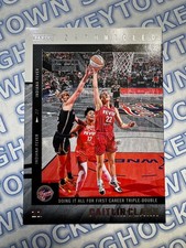 CAITLIN CLARK 2025 PANINI CHRONICLED BASE - 1st triple double - #5 - WNBA