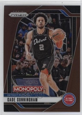 2024-25 Panini Prizm Monopoly Brown Prizm 45/299 Cade Cunningham #64 1q03