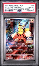 Detective Pikachu 098/SV-P Sv-P Promotional Cards for sale | eBay