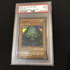 2002 Yu-Gi-Oh KAZEJIN Metal Raiders 1st edition YUGIOH mrd-026 PSA 9 MINT
