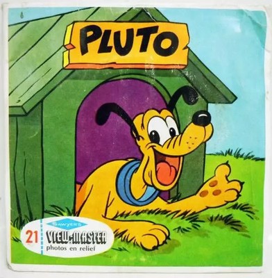 Mickey und seine Freunde - 3er Pack View-Master 3-D (Sawyer's Inc.) - Pluto