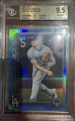 2025 Topps Series 2 - Shohei Ohtani #400 Blue Rainbow Foilboard /150