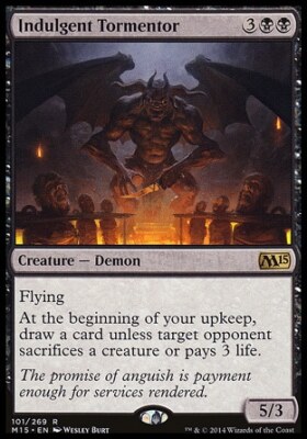 MTG Magic the Gathering Indulgent Tormentor (101/298) Magic 2015 LP