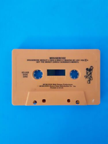 The Disney Elite — Original Mousercise cassette tape (E1) | eBay