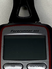 Garmin Forerunner 305 GPS Enables Sport Watch Wireless Watch & Charger