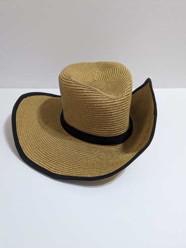Ron Jon Surf Shop Ladies Sun Block Straw Hat. One Size. Removable Sweatband. - Picture 3 of 19