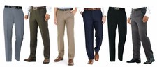 Cavalry Heavy Twill Smart Casual Formal Wear Trousers Pants W32- 48 L 27 29 31
