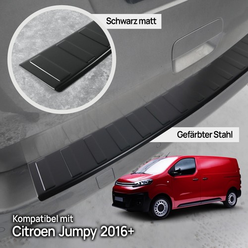 für CITROEN JUMPY 2016-2022 VAN LADEKANTENSCHUTZ STOßSTANGENSCHUTZ EDELSTAHL - Bild 2 von 9